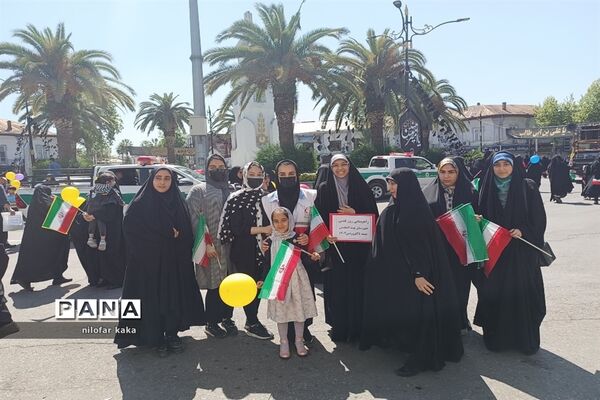 راهپیمایی روز قدس در قائمشهر