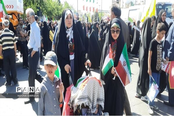 راهپیمایی با شکوه روز قدس در مشهد مقدس