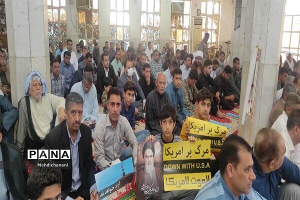 حضور حماسی مردم دشت آزادگان در راهپیمایی روز قدس