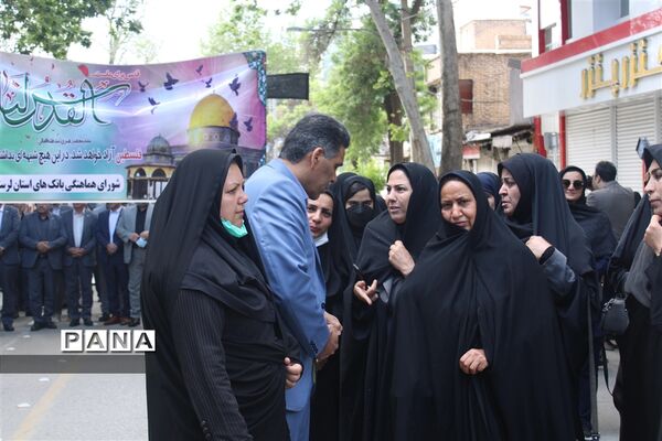 حضور با شکوه مردم خرم آباد در راهپیمایی روز جهانی قدس