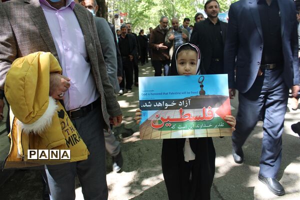 حضور با شکوه مردم خرم آباد در راهپیمایی روز جهانی قدس