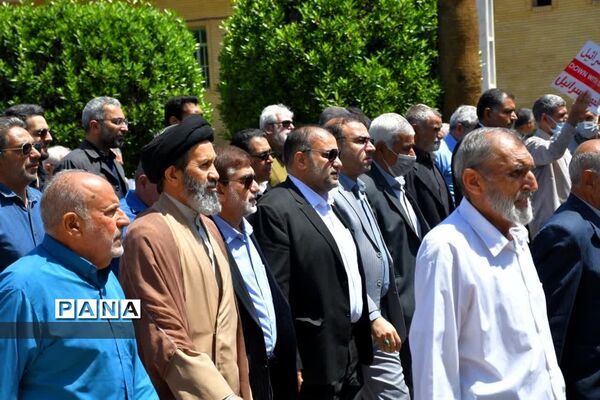 راهپیمایی روز قدس در اندیمشک