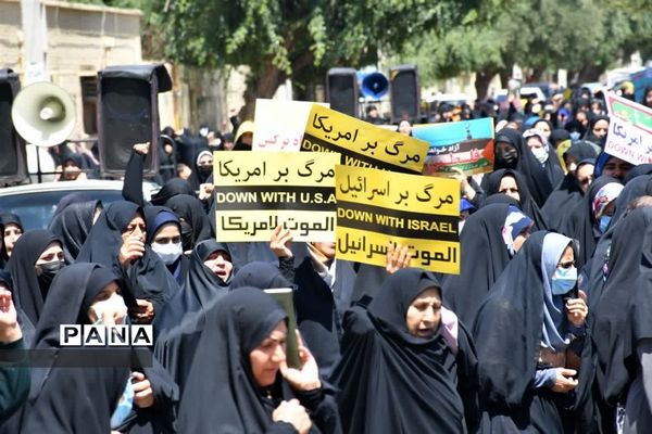 راهپیمایی روز قدس در اندیمشک