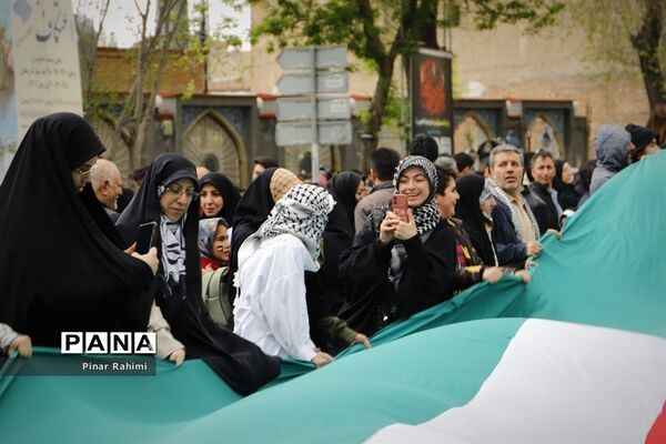 راهپیمایی روز قدس در تبریز