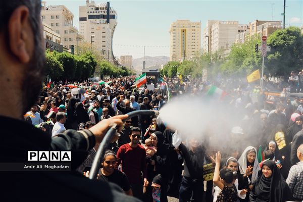 روز جهانی قدس در مشهد مقدس