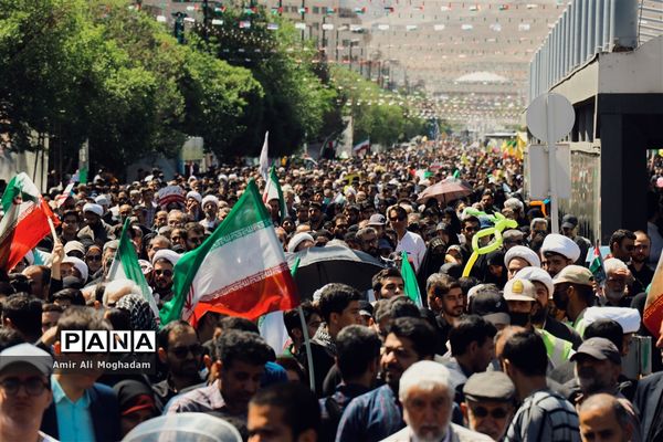 روز جهانی قدس در مشهد مقدس