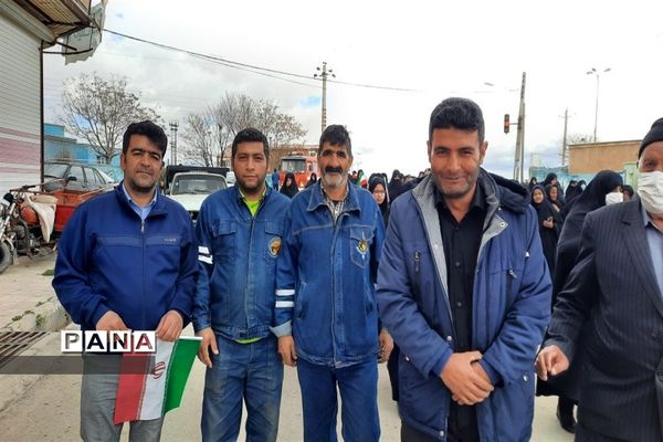 حضور مردم سجاس در راهپیمایی روز قدس