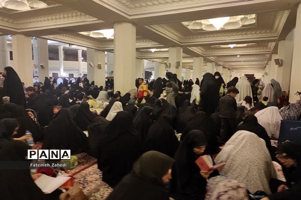 مراسم احیای سومین شب قدر در حرم مطهر شاهچراغ (ع)