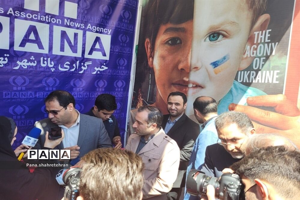 فعالیت دانش‌آموز خبرنگاران پانا شهر تهران در روز قدس