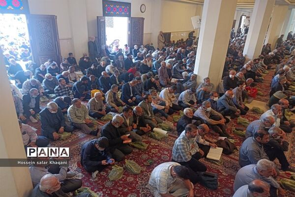 برپایی آخرین نماز جمعه ماه مبارک رمضان در شیراز