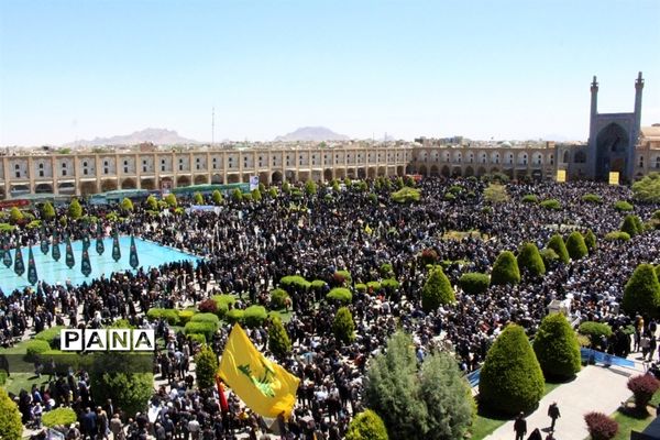 حماسه حضور مردم اصفهان در روز قدس