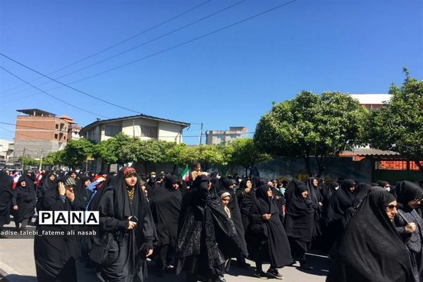 راهپیمایی روز قدس در شهرستان جوادآباد