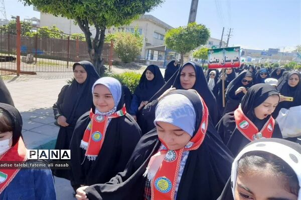 راهپیمایی روز قدس در شهرستان جوادآباد