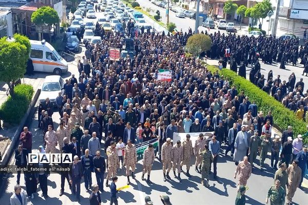 راهپیمایی روز قدس در شهرستان جوادآباد
