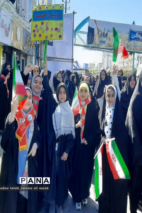 راهپیمایی روز قدس در شهرستان جوادآباد