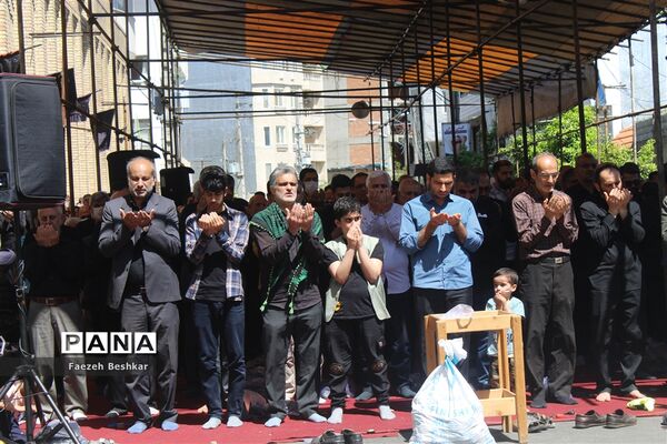 حضور جامعه فرهنگیان مرکز استان مازندران در راهپیمایی روز جهانی قدس