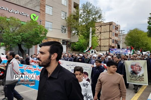 راهپیمایی روز جهانی قدس درقزوین