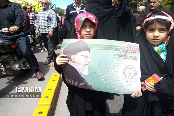 حضور پرشور مردم غیور شیراز در راهپیمایی روز جهانی قدس