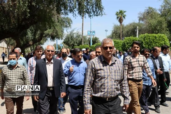 راهپیمایی روز قدس در اندیمشک