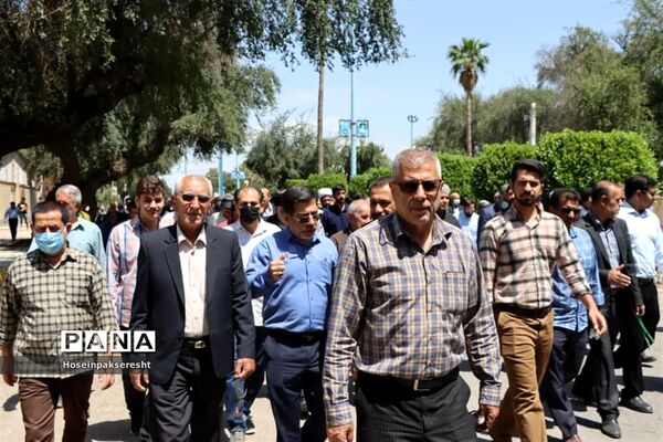راهپیمایی روز قدس در اندیمشک