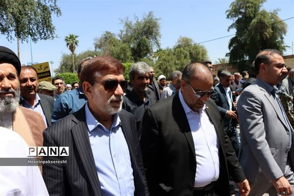 راهپیمایی روز قدس در اندیمشک