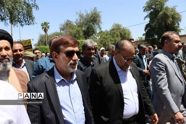 راهپیمایی روز قدس در اندیمشک