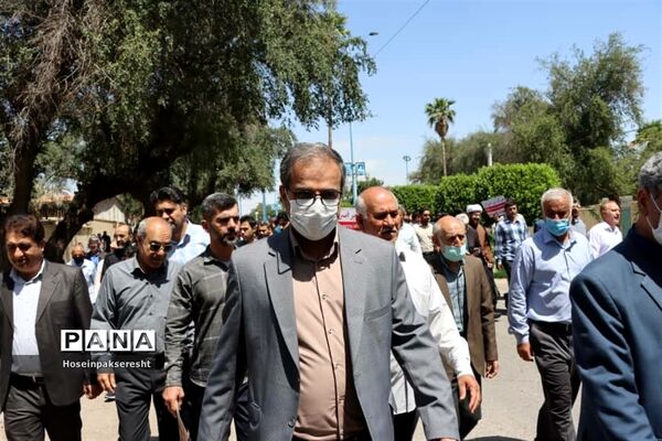 راهپیمایی روز قدس در اندیمشک