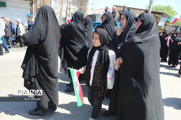 راهپیمایی روز جهانی قدس در میاندورود