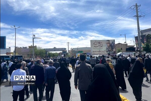 راهپیمایی روز جهانی قدس در شیراز