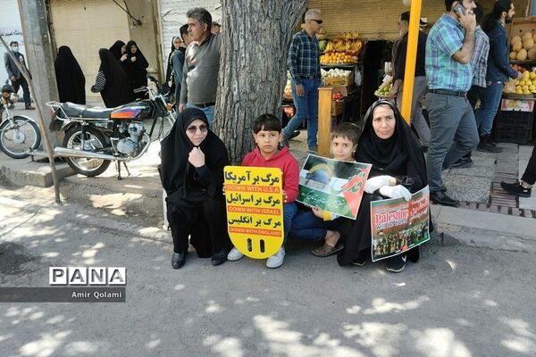 راهپیمایی روز جهانی قدس در شیراز