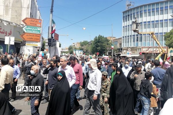 راهپیمایی روز جهانی قدس در شیراز