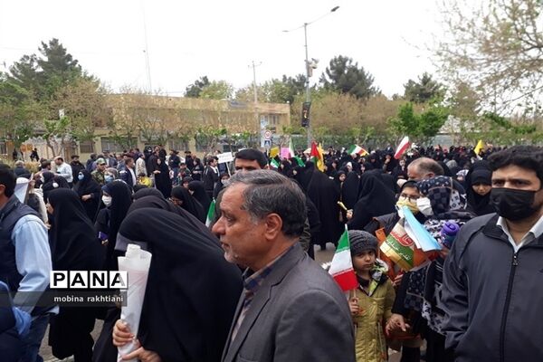 راهپیمایی با شکوه روز جهانی قدس در بجنورد