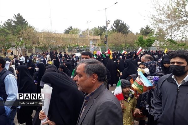 راهپیمایی با شکوه روز جهانی قدس در بجنورد