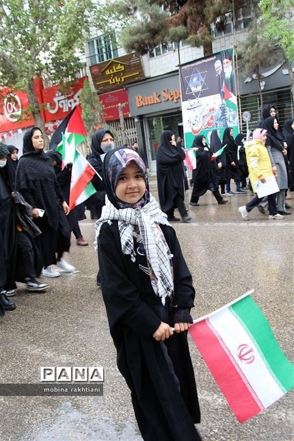 راهپیمایی با شکوه روز جهانی قدس در بجنورد