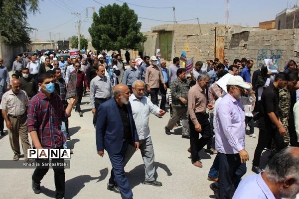 راهپیمایی روز قدس درشبانکاره