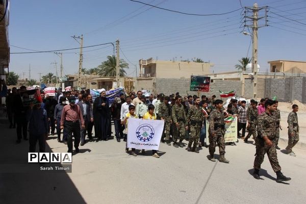 راهپیمایی روز قدس درشبانکاره