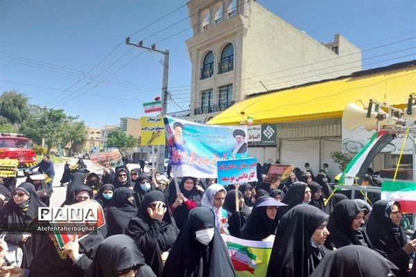 راهپیمایی روز قدس در دزفول