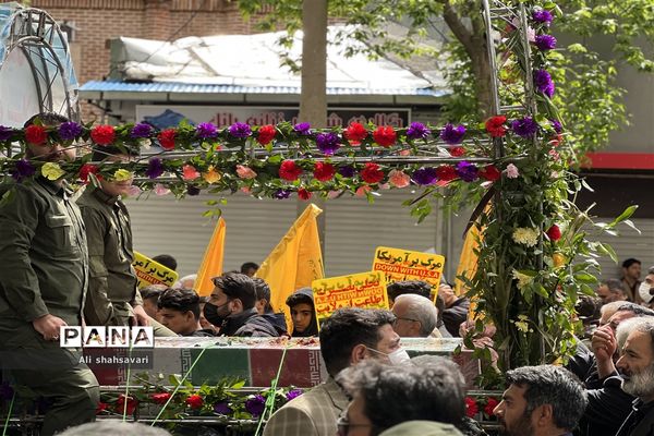 حضور پرشور فرهنگیان و دانش‌آموزان کرمانشاه در راهپیمایی روز قدس