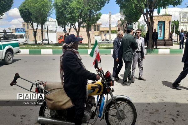 راهپیمایی روز قدس در شهر جعفریه قم