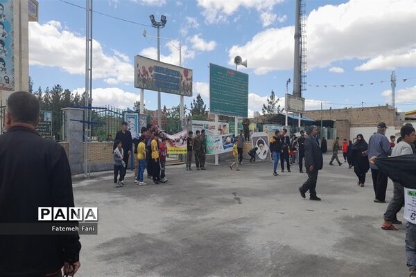 راهپیمایی روز قدس در شهر جعفریه قم