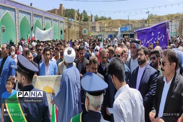 راهپیمایی روز جهانی  قدس در شهرستان شوش