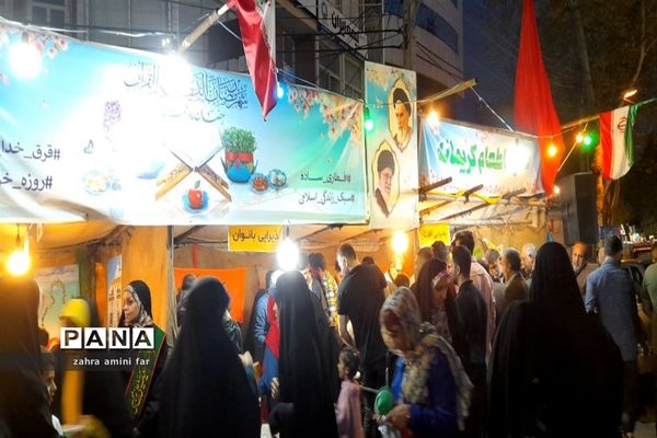 سفره اطعام کریمانه در شهرستان نور