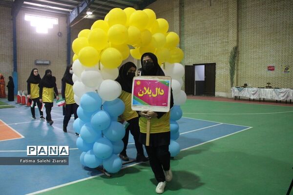 افتتاحیه برنامه فرهنگی ورزشی دختران آفتاب ایران در بوشهر