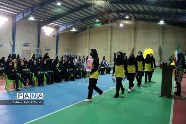 افتتاحیه برنامه فرهنگی ورزشی دختران آفتاب ایران در بوشهر