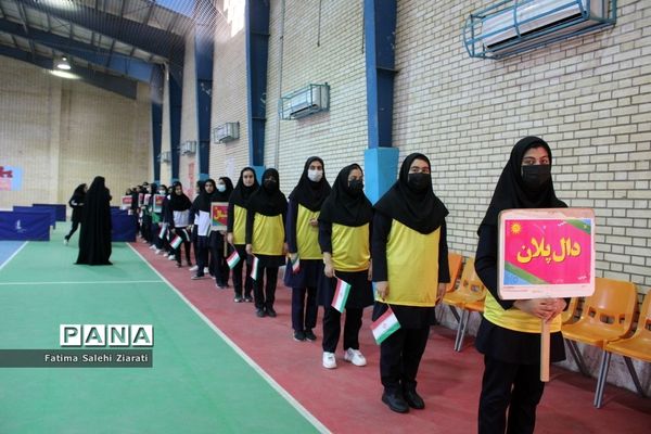 افتتاحیه برنامه فرهنگی ورزشی دختران آفتاب ایران در بوشهر