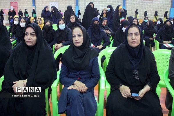 افتتاحیه برنامه فرهنگی ورزشی دختران آفتاب ایران در بوشهر