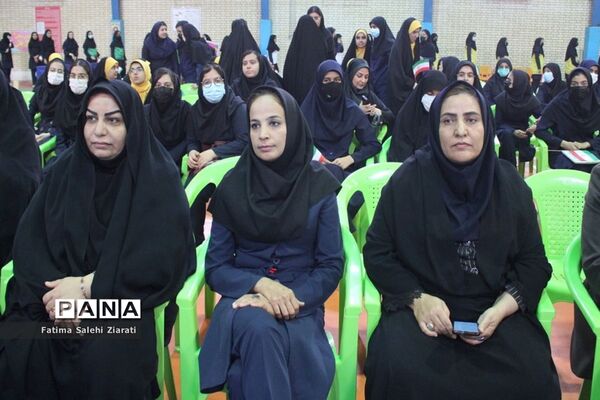 افتتاحیه برنامه فرهنگی ورزشی دختران آفتاب ایران در بوشهر