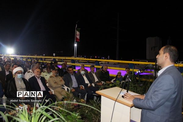 آغاز بهره‌برداری از محدوده غیر همسطح تقاطع شهید سردار سلیمانی در بوشهر