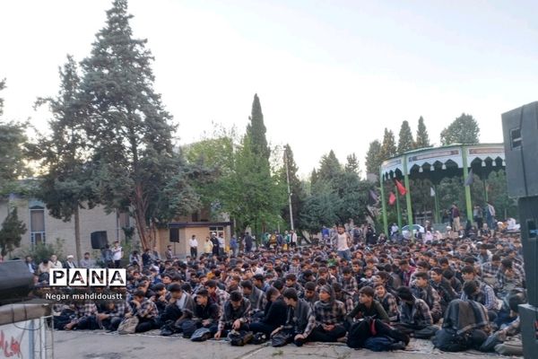 مراسم باشکوه روزه‌اولی‌ها در منطقه ١٨ شهر تهران