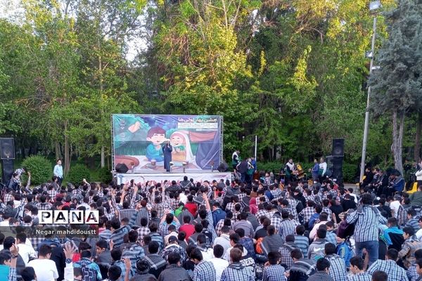 مراسم باشکوه روزه‌اولی‌ها در منطقه ١٨ شهر تهران